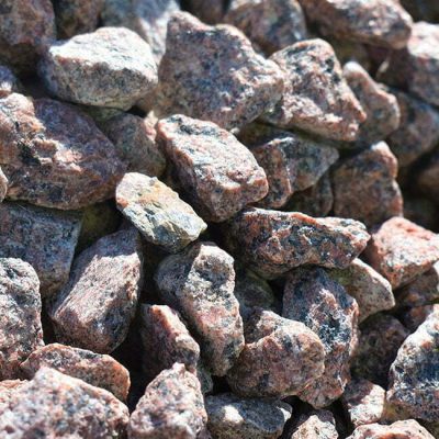 Makadam 16-22 Rödsvart/Granit